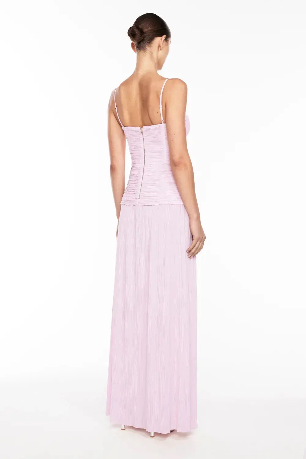 Manning Cartell Double Time Pleat Maxi / Pink / Size 10 - Image 4