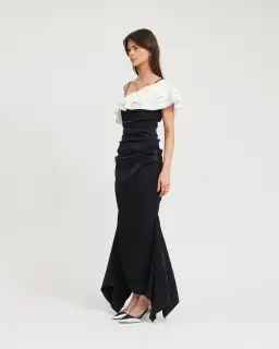 TOJHA Coralia Dress Black and White size 8 for rent on The Volte - image 3