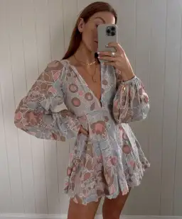 Alice McCALL Say No More Mini Dress for rent on The Volte - image 2