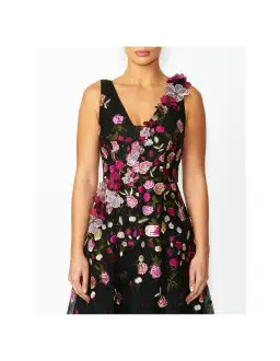 Anthea Crawford Belle Floral A line Dress Size 8 for rent on The Volte - image 2
