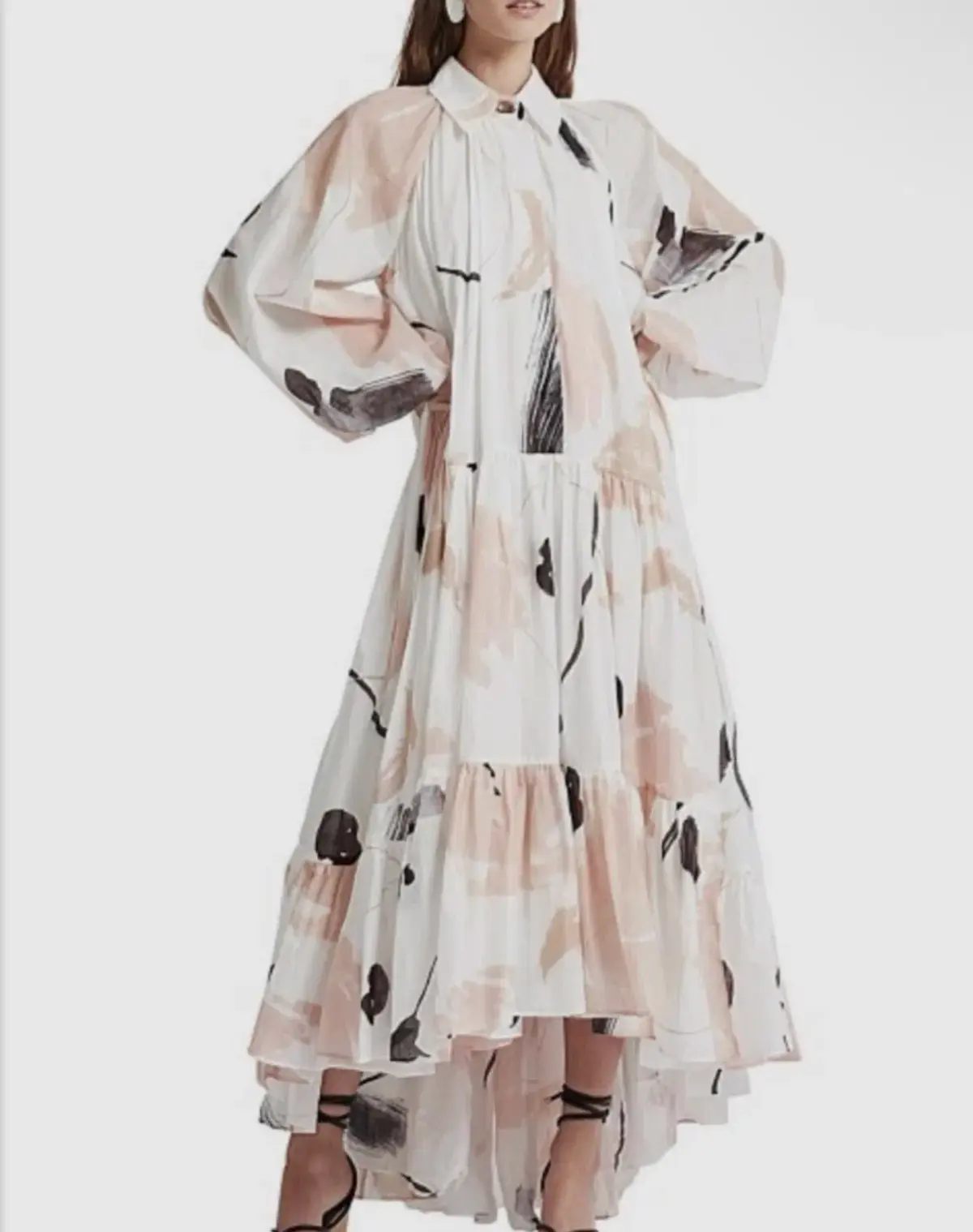 AJE SERENITY SMOCK MAXI DRESS - Image 2