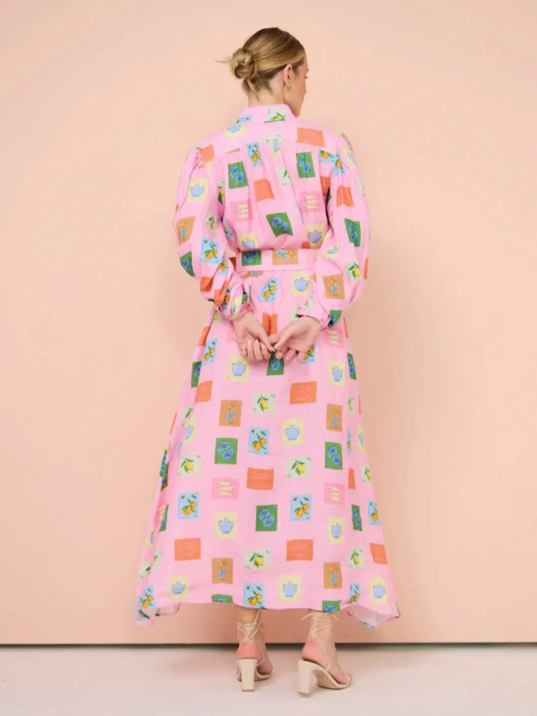 Palm Noosa Noddy Dress in Pink Emblem size 14 for rent on The Volte - main image