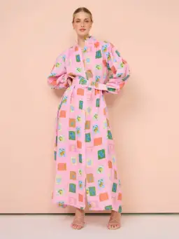 Palm Noosa Noddy Dress in Pink Emblem size 14 for rent on The Volte - image 3