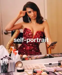 Self Portrait 3D Sequin Maxi Dress Red Size XS AU 6 for rent on The Volte - image 2