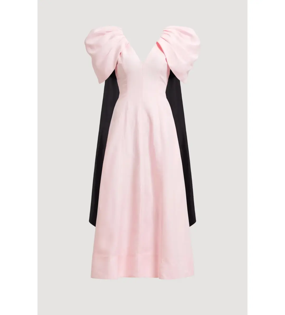 Aje Bisou Midi Dress Pastel Pink Size AU 10 for rent on The Volte - main image