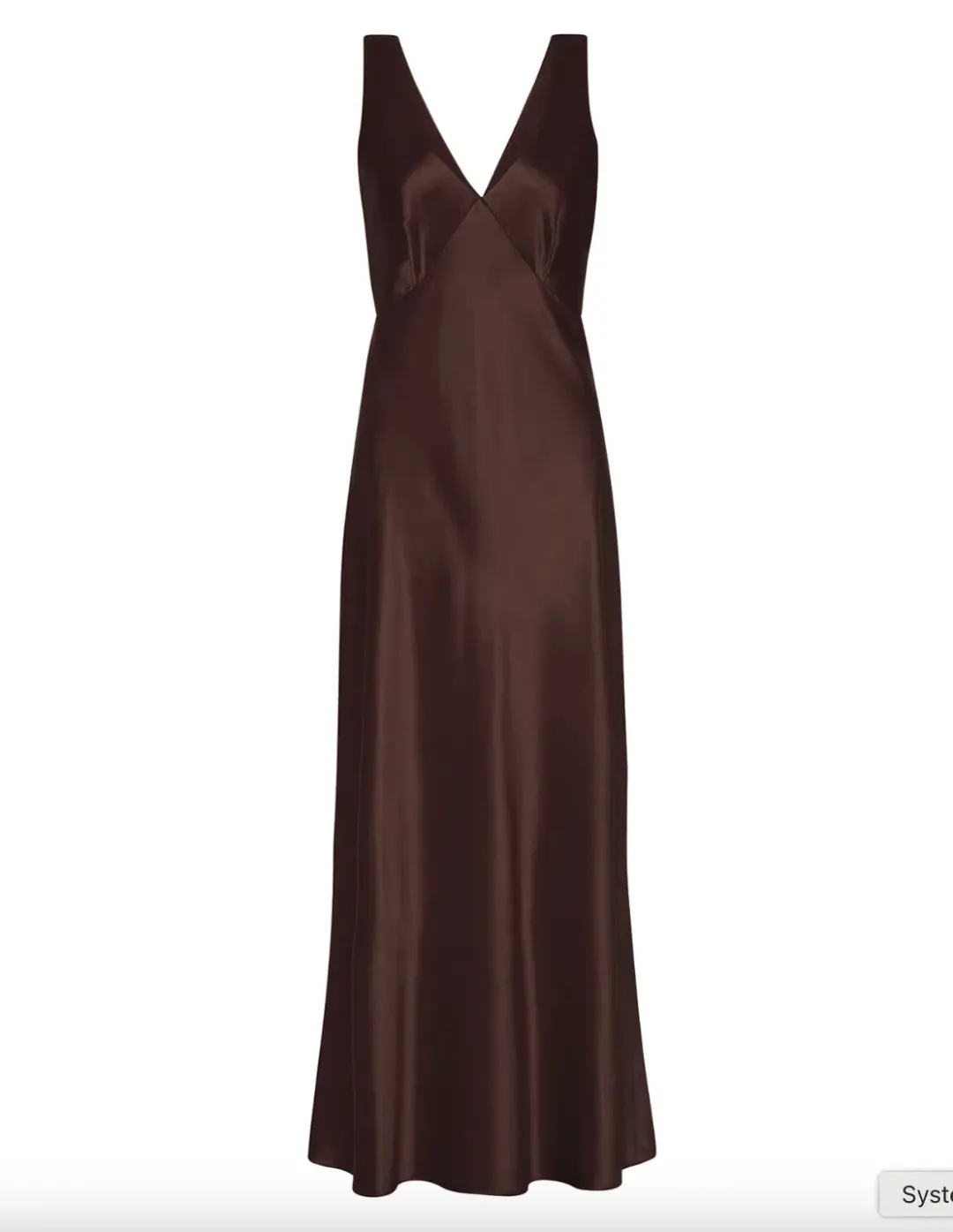 Sass & Bide Escaped Love Silk Dress in Chocolate Size 6 for rent on The Volte - main image