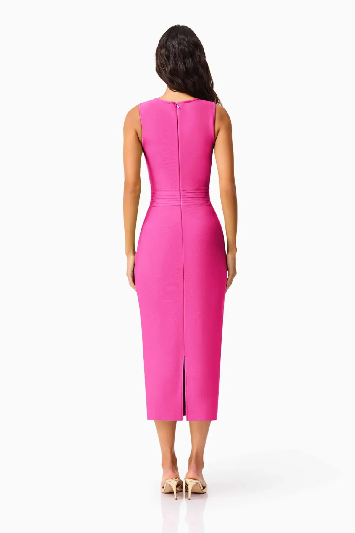 Elliatt Seraphina Fitted Midi Dress; size L (AU 12) - Image 4