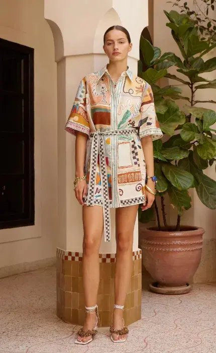 Michelle Mini Dress for rent on The Volte - main image