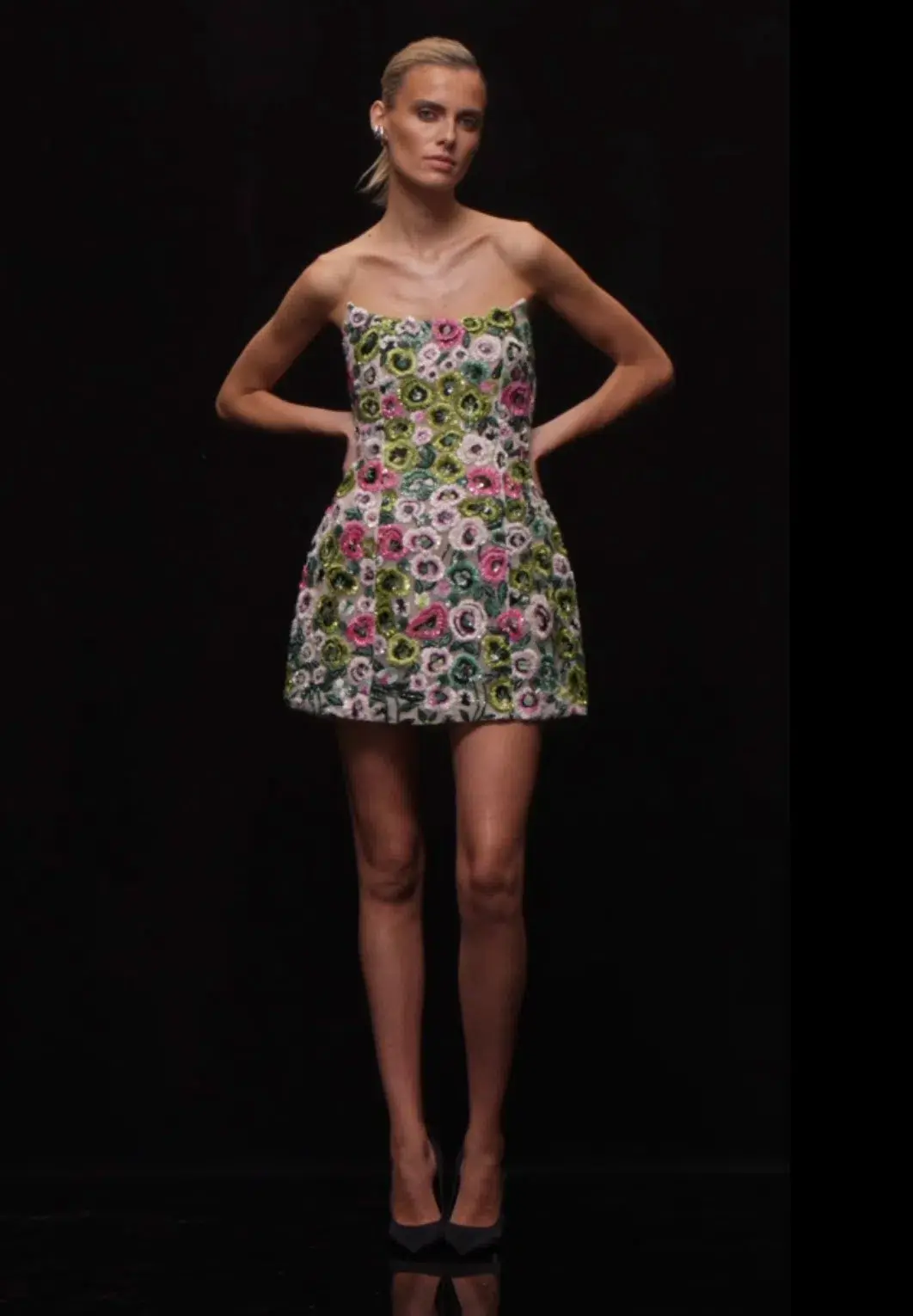 Rachel Gilbert Camden Mini Dress Size 6 - Image 2