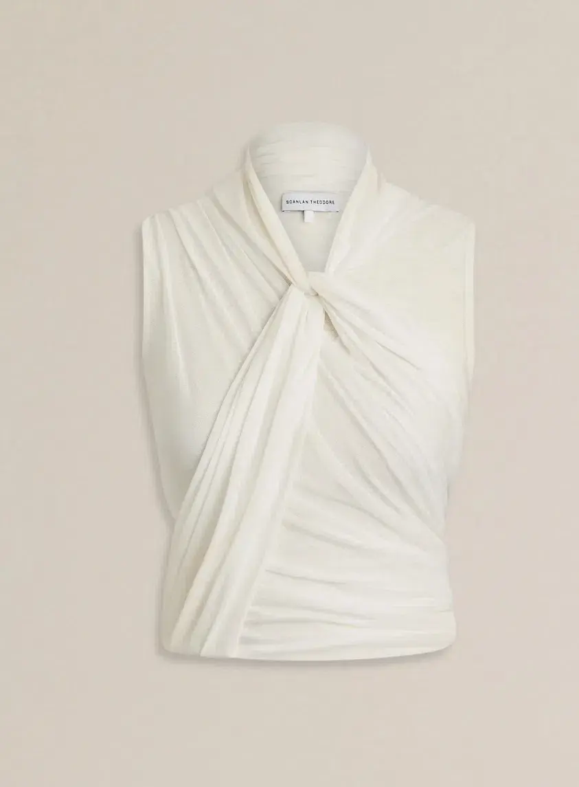 Scanlon Theodore White drape top - Image 2