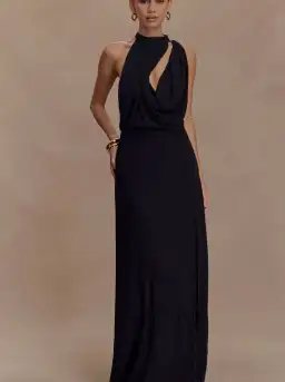 Meshki Galia Cowl Neck Maxi Dress for rent on The Volte - image 3