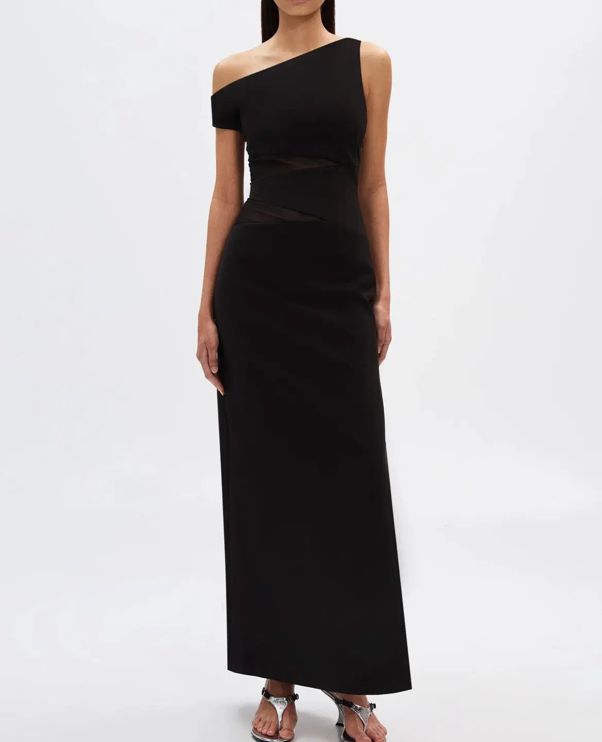 Misha Leni Twill Dress - Black - size 36 / S / AU8 - Image 3