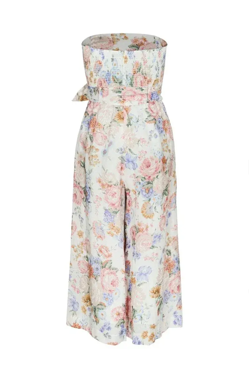 Zimmermann Strapless Bowie Jumpsuit Sz:0 - Image 3