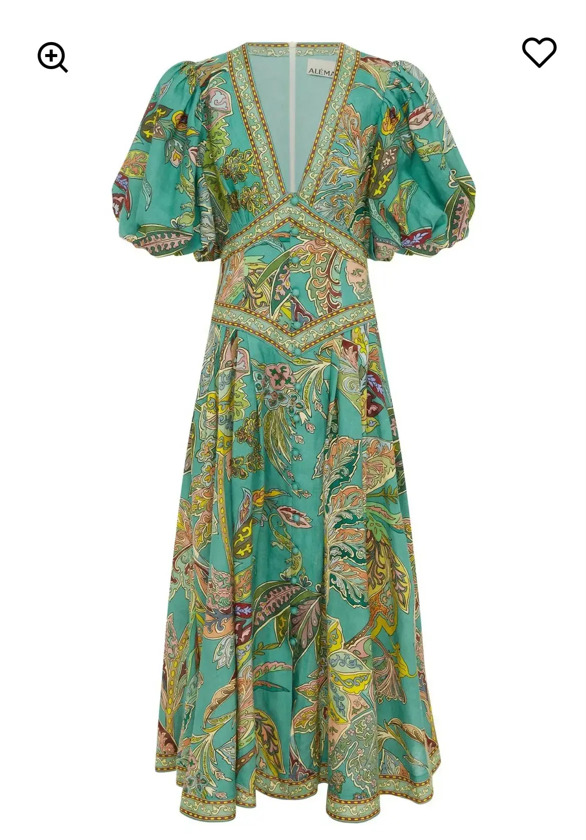 Alemais Franca midi dress AU size 14 - Image 3