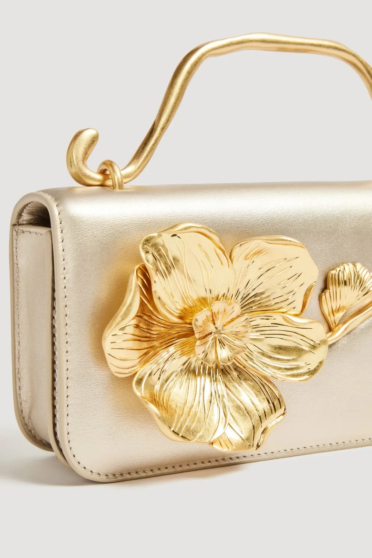 Aje Celeste Flower Clutch Ivory - Image 3