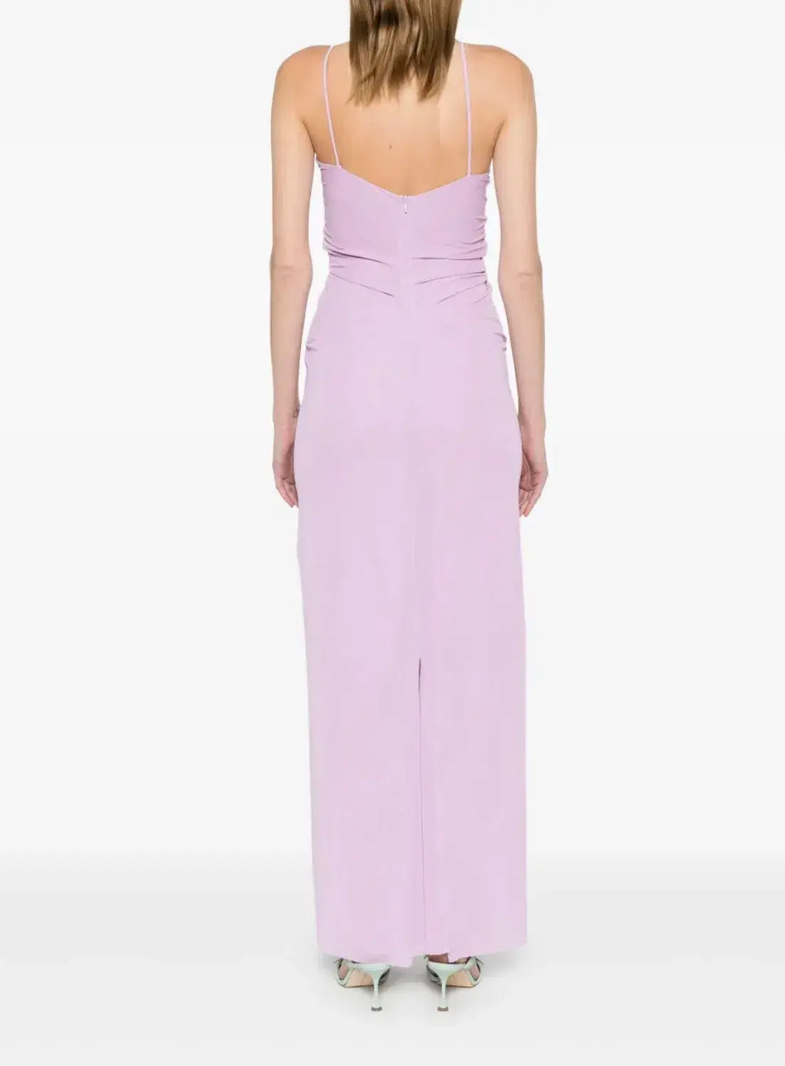 Christopher Esber Moulded Venus Dress Pink Size 8 - Image 3
