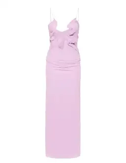 Christopher Esber Moulded Venus Dress Pink Size 8 for rent on The Volte - image 4