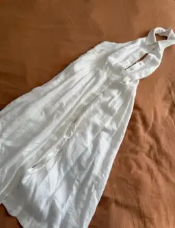 Zimmermann Primrose Halter Dress White for rent on The Volte - image 3