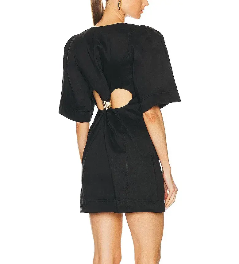 Aje Hunter Dress Black - Image 1