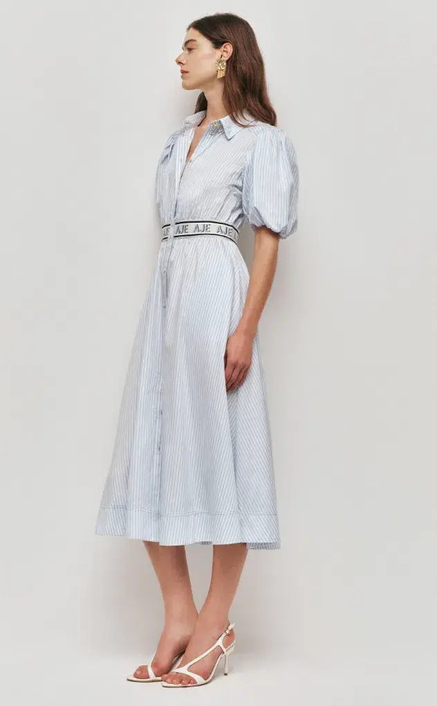 AJE Harling Logo Midi Dress 8 - Image 3