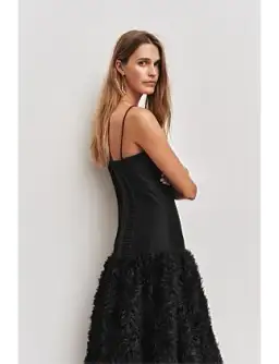 Aje Colette Maxi Dress Black Size 8 for rent on The Volte - image 5