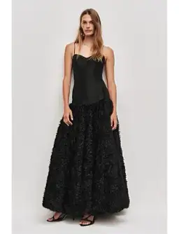 Aje Colette Maxi Dress Black Size 8 for rent on The Volte - image 2