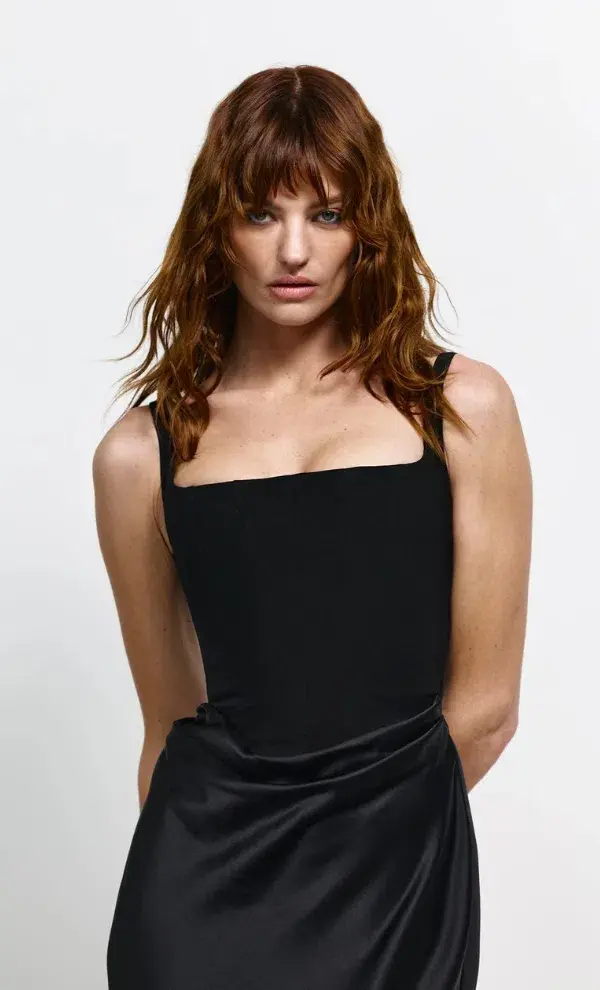 Effie Kats Keanna Maxi Gown Black Size XS / AU 6 for rent on The Volte - main image