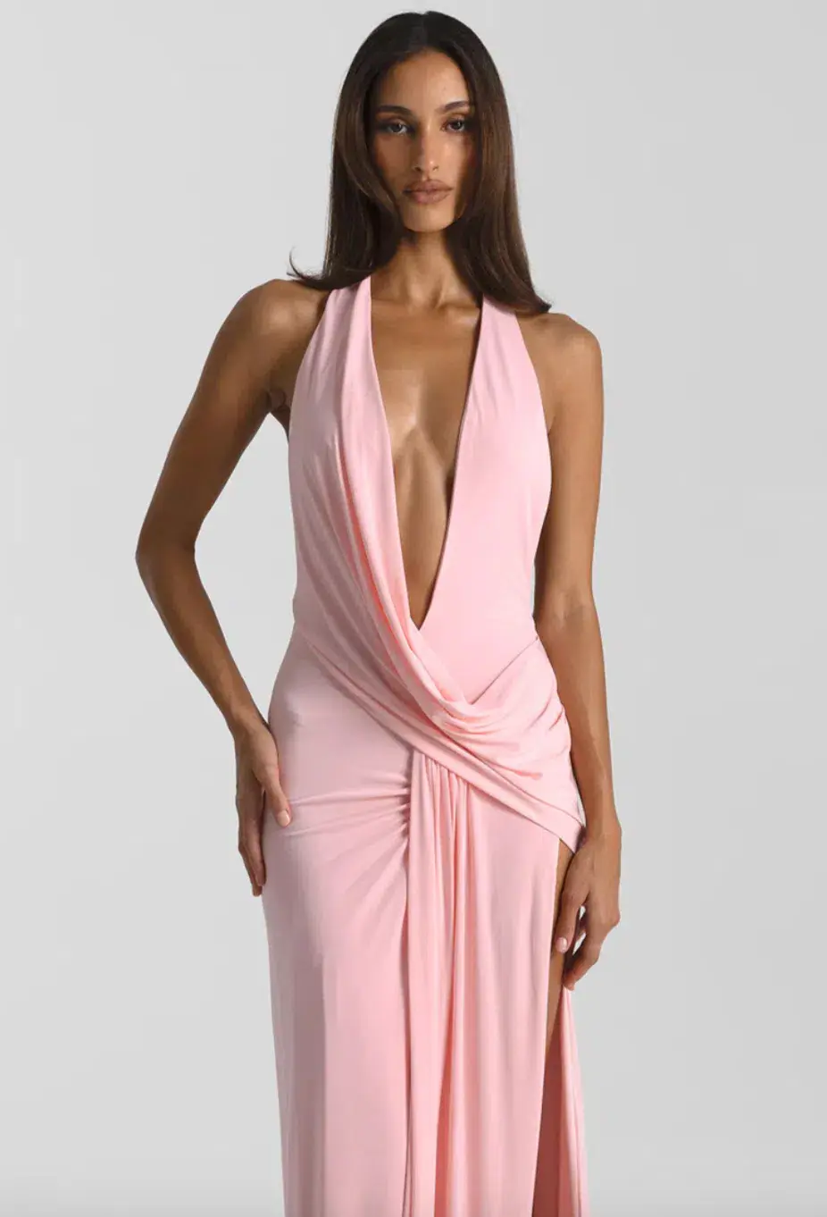 Natalie rolt,  WinonaGown, BlossomPink ,maxi,  Size 8, - Image 2