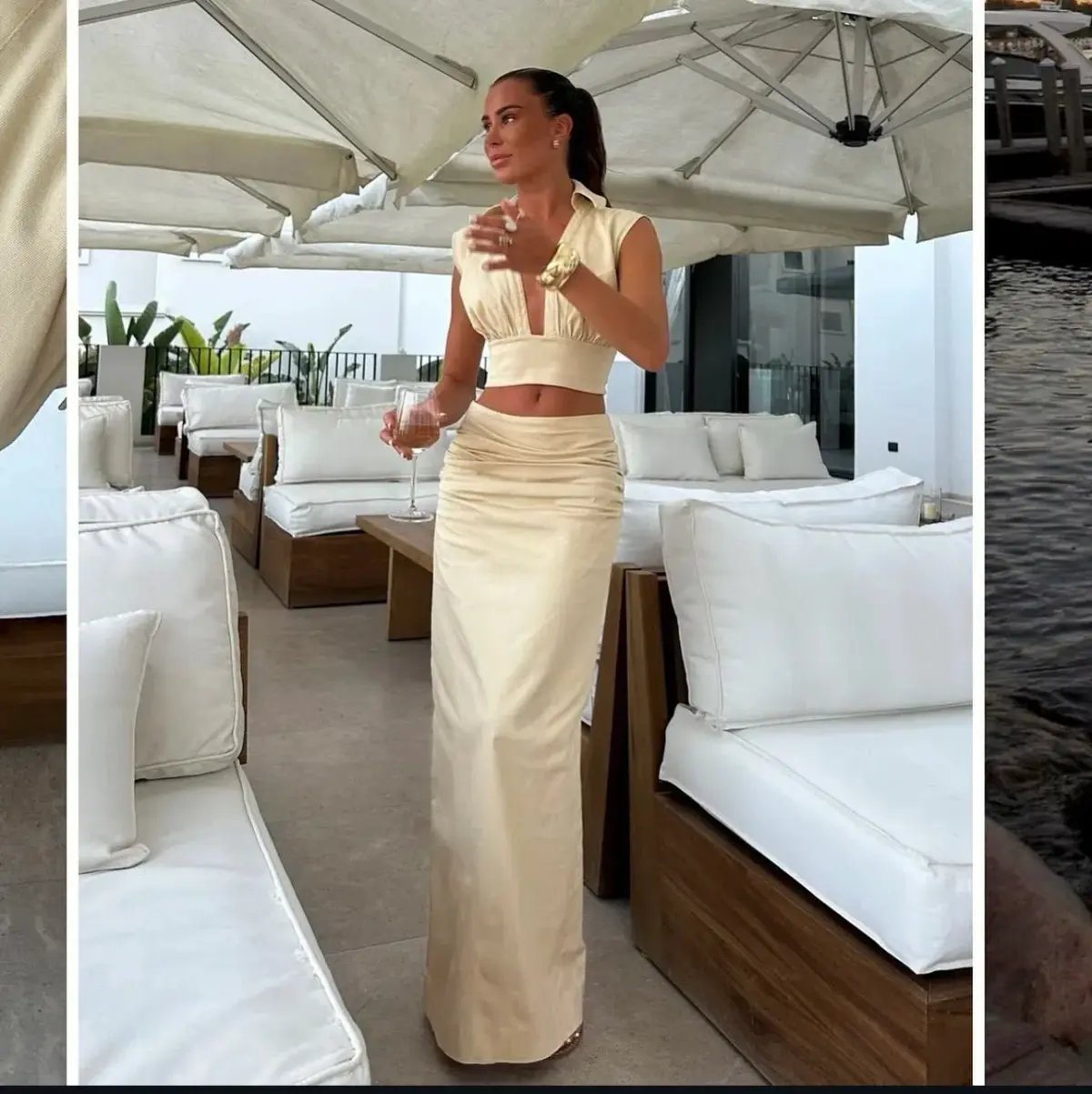 Arcina Ori Carmen Top and Skirt Set Size 8 / Small  - Image 1