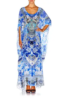 Camilla Poets Sanctuary Kaftan Print One Size for rent on The Volte - image 3