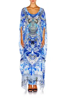 Camilla Poets Sanctuary Kaftan Print One Size for rent on The Volte - image 2