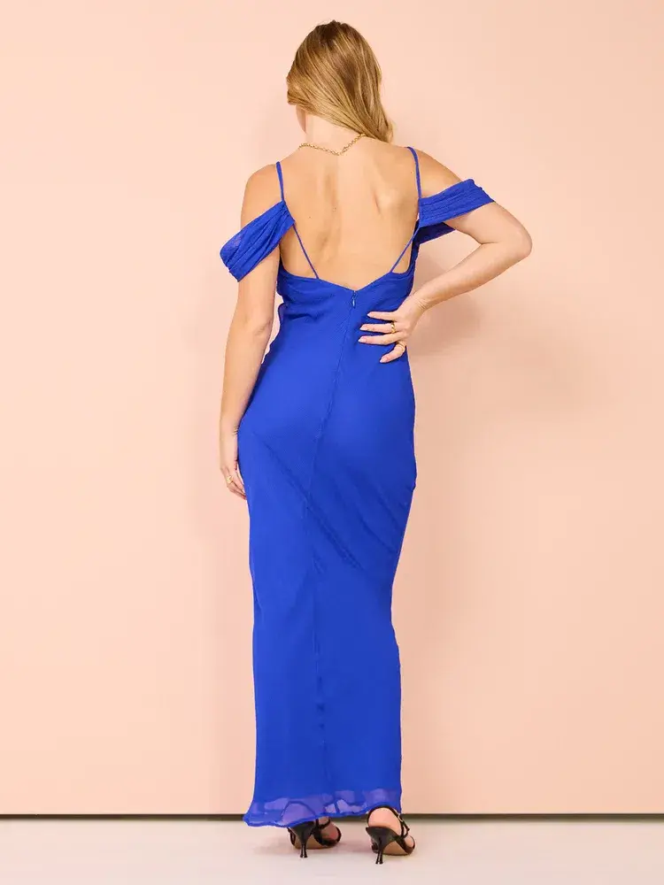 Rachel Gilbert Quinn Maxi Dress Blue Size 10 AU for rent on The Volte - main image