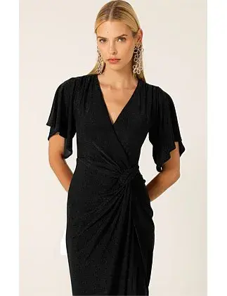 Sacha Drake THE EMPORIUM MAXI DRESS Black Size 14 for rent on The Volte - main image