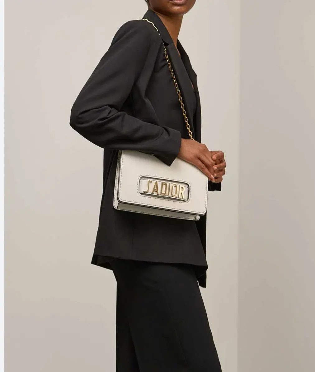 Dior J’Adior Medium Calf White for rent on The Volte - main image