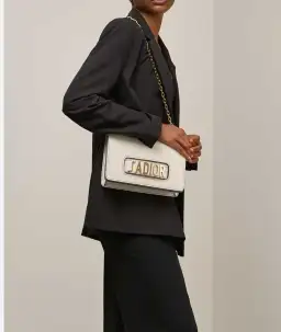 Dior J’Adior Medium Calf White for rent on The Volte - image 3