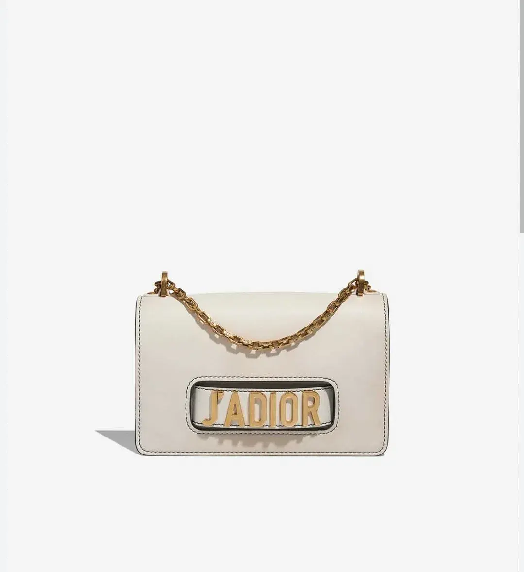 Dior J’Adior Medium Calf White for rent on The Volte - main image