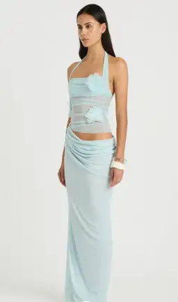 BENNI Florence Maxi Dress in Blue - Size 6 for rent on The Volte - image 2