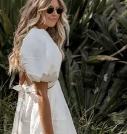 Aje Mimosa Cutout Midi Dress Silk blend Size 8 for rent on The Volte - image 3