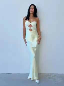 Bec and Bridge Halle Strapless gown for rent on The Volte - image 2