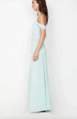 bec and bridge, WINNIE HALTER MAXI DRESS, blue, maxi, size 8 for rent on The Volte - image 3