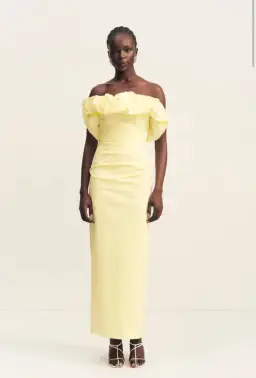 Campbell Strapless Bubble Maxi Dress - Lemonade for rent on The Volte - image 3