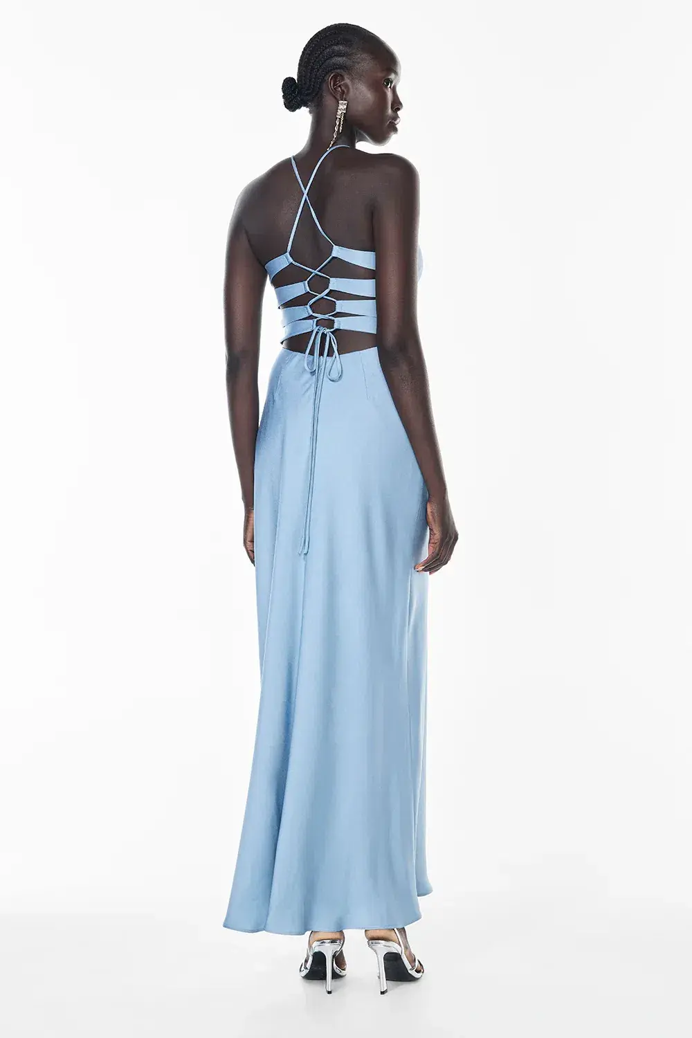 Manning Cartell Time To Shine Slip Dress Powder blue Size 12 for rent on The Volte - main image