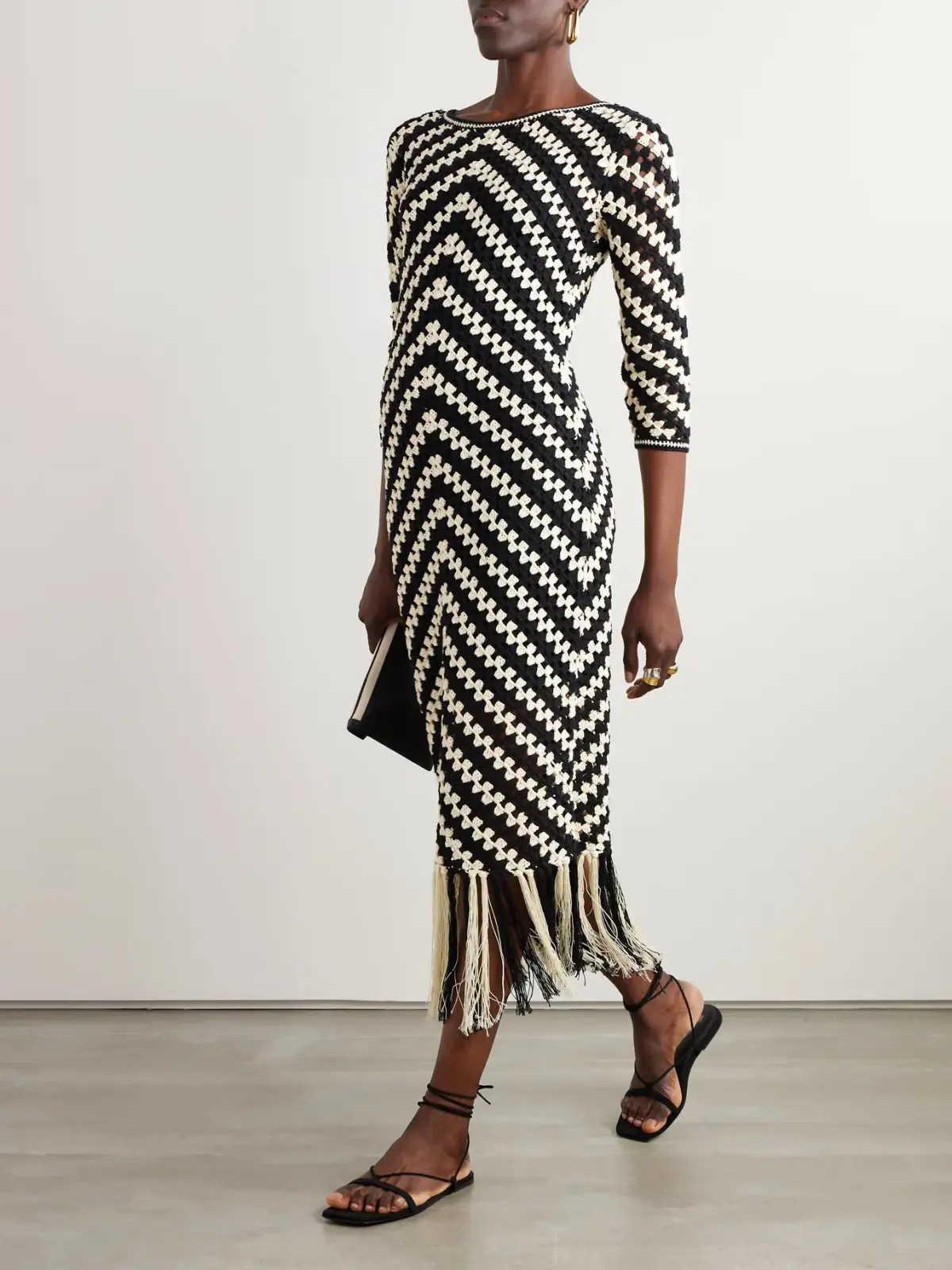 ZIMMERMANN Halliday Hand Crochet Dress (Size AU12) - Image 2