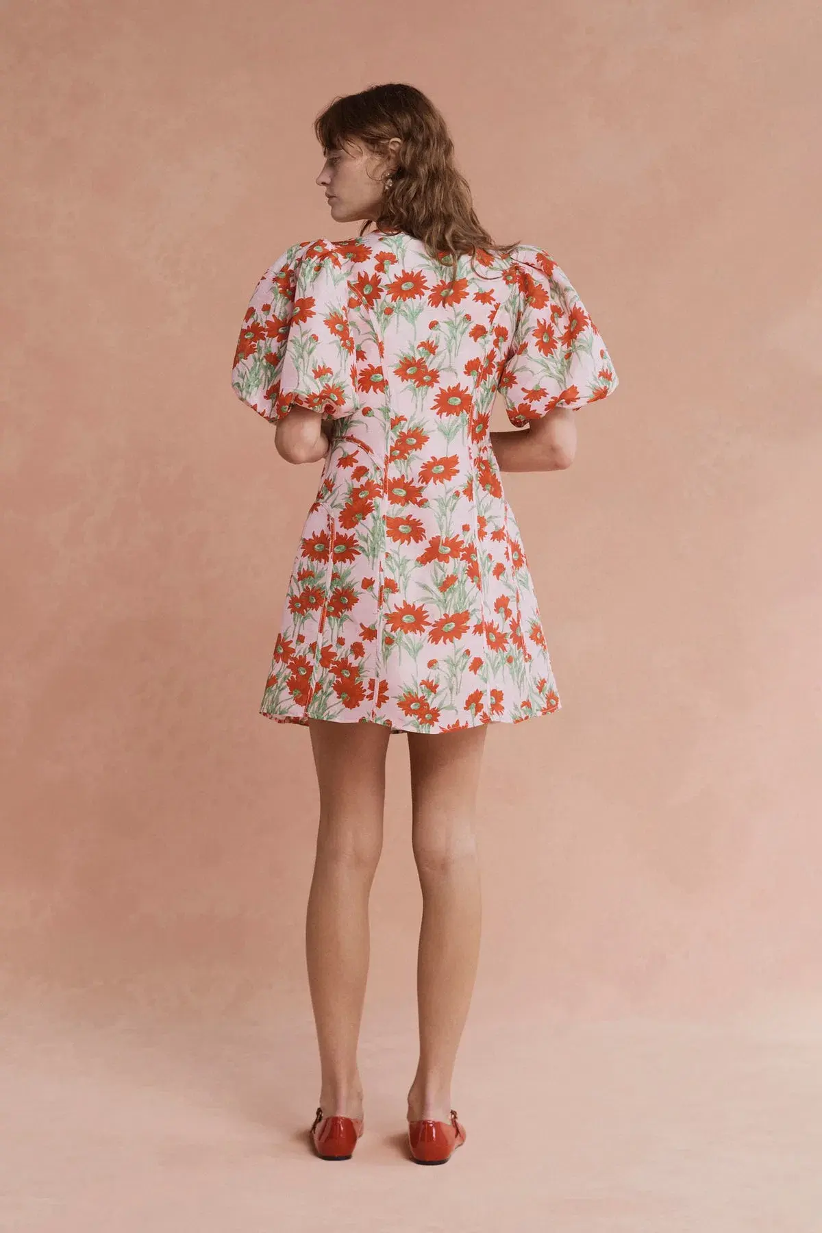 Lovaan Adeline Mini Dress Aster Floral Size 14 - Image 3