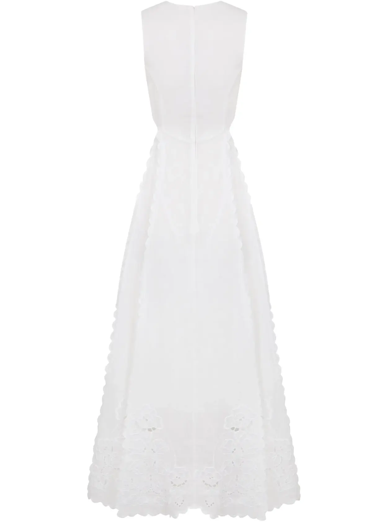 Lovaan Amelia Dress White Size 8 - Image 4