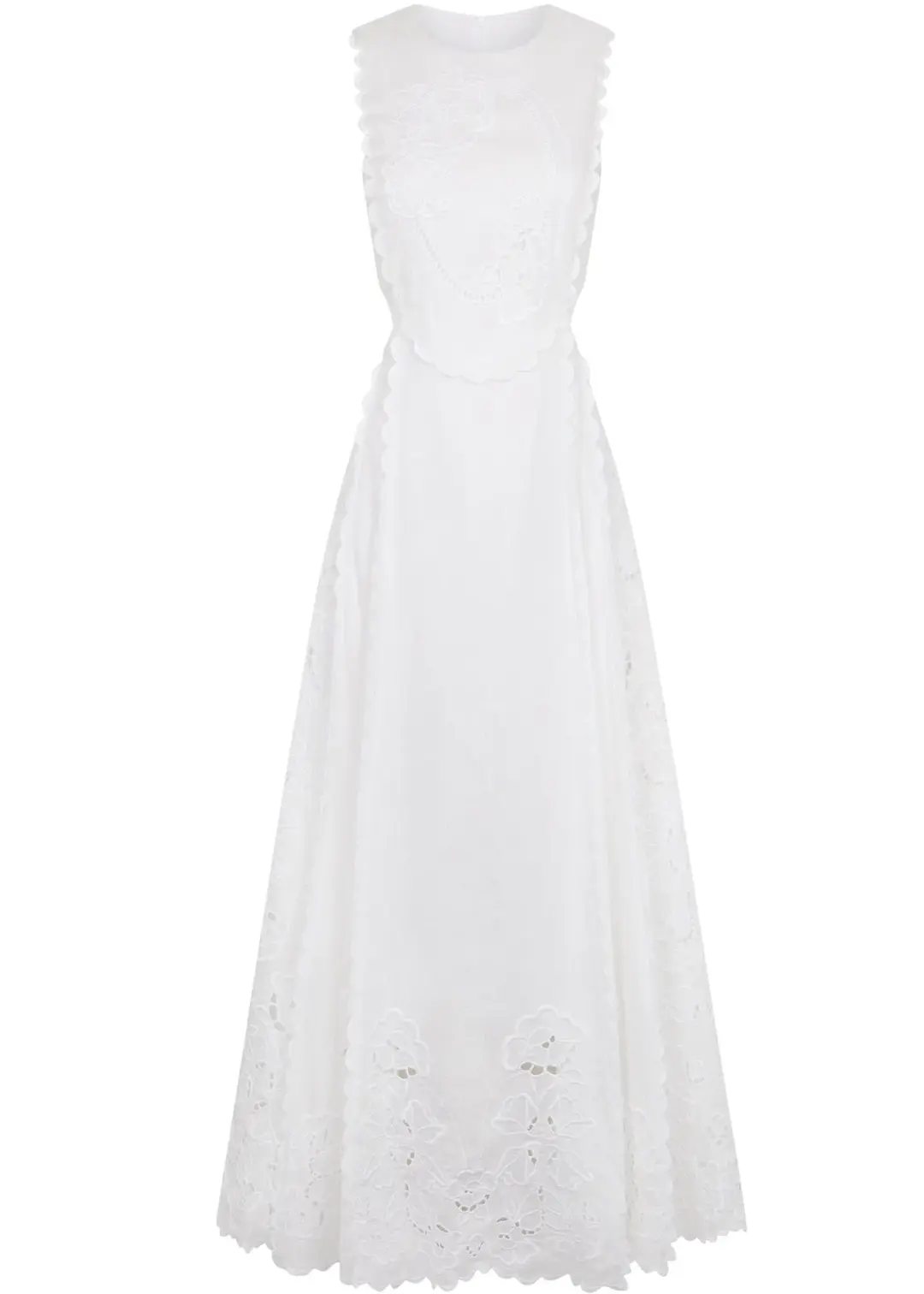 Lovaan Amelia Dress White Size 8 for rent on The Volte - main image