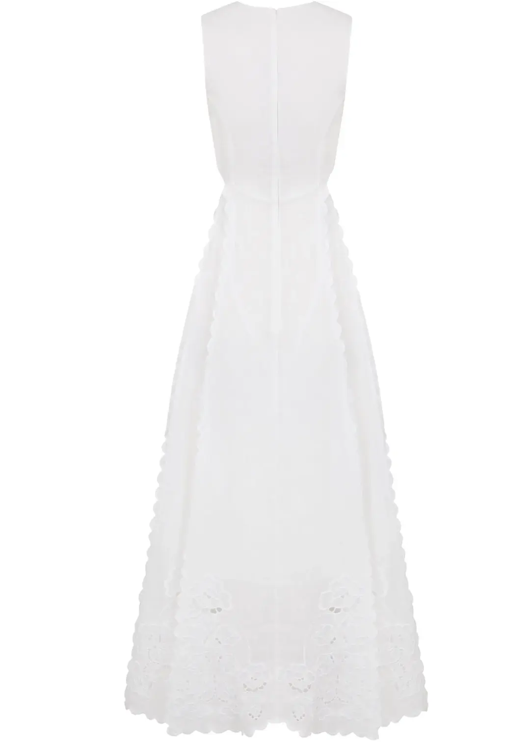Lovaan Amelia Dress White Size 14 for rent on The Volte - main image