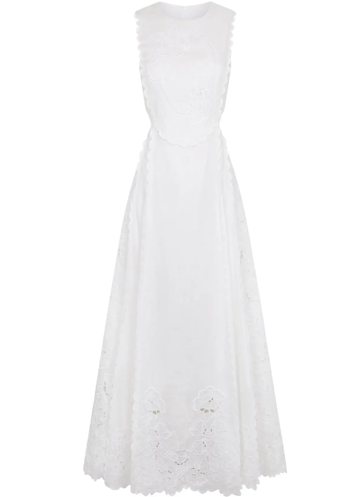 Lovaan Amelia Dress White Size 14 - Image 4