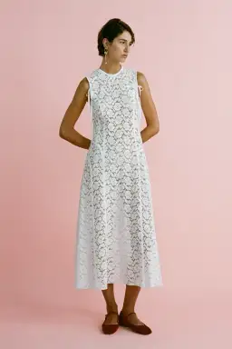 Lovaan Audrey Dress White Size 12 for rent on The Volte - image 1