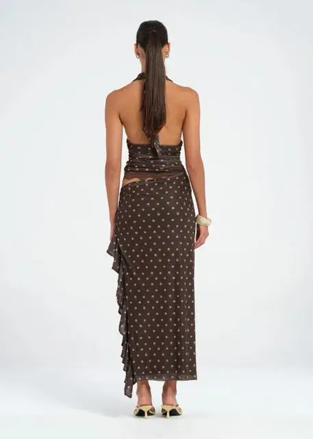 Penelope Dot Maxi - Size 8 for rent on The Volte - main image